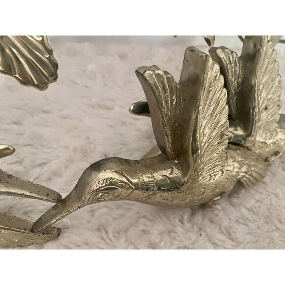 Home Interior Humming Bird Collection Brass Look VTG discontinued - Picture 7 of 12